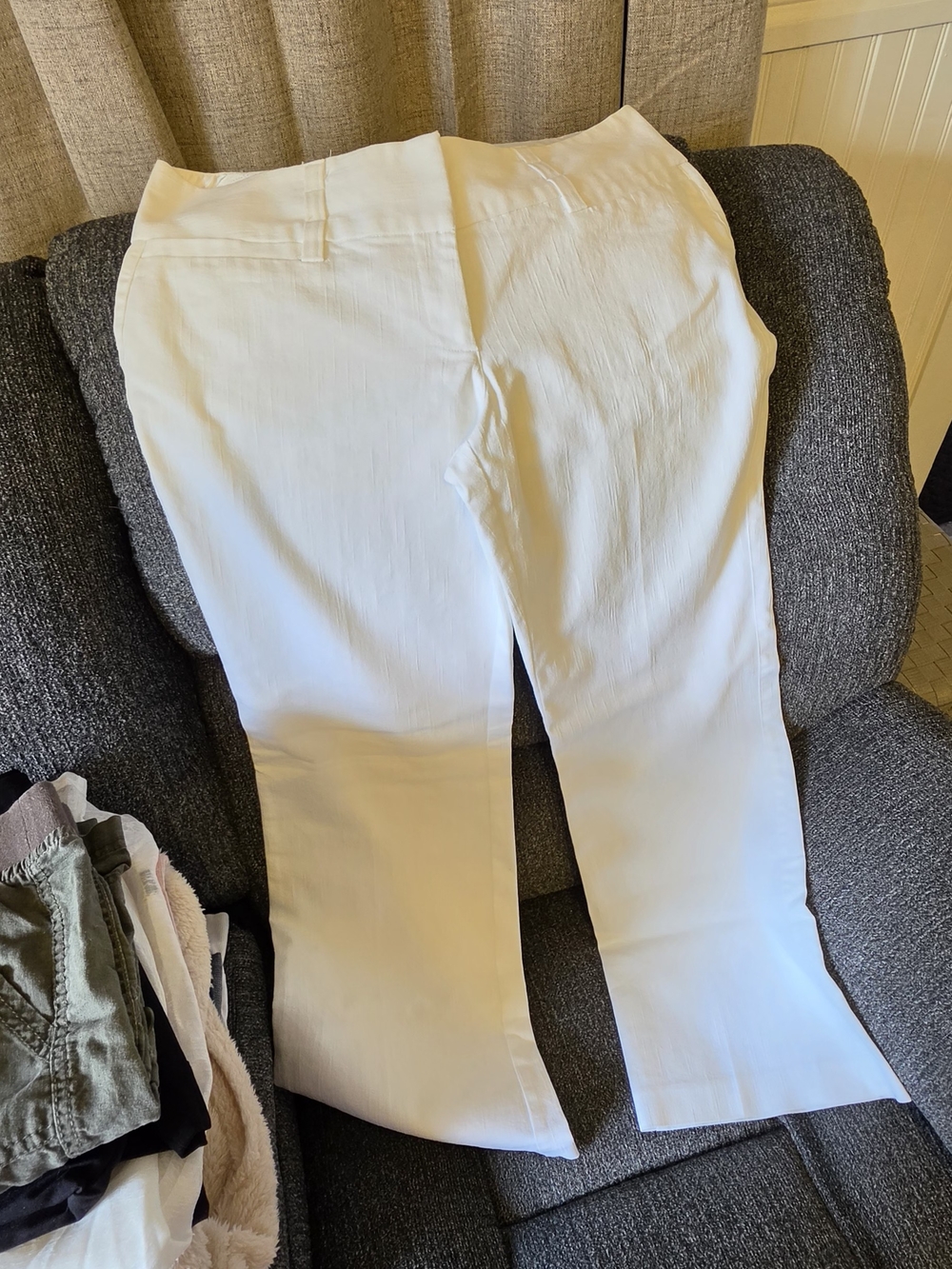 Maurices White Boot Cut Pants